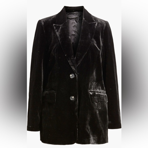 COS Jackets & Blazers - COS Classic Black Velvet Blazer